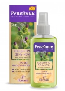 Фотография Флоресан Репейник • КОНЦЕНТРАТ день-ночь против выпадения волос, 100мл • арт.Ф-83