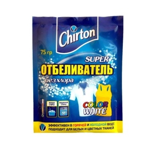 Фотография Chirton Отбеливатель Супер без хлора • Порошок • 75гр