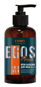 Фотография Vilsen Крем-бальзам для лица 2в1 • Fresh • Egos For Men • 285мл • Арт.Egos-29