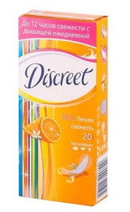 DISCREEN Ежедневные 20шт Летняя Свежесть (оранж)