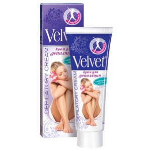 Velvet Крем для депиляции с лавандовым маслом, 100мл/16шт, арт.7265