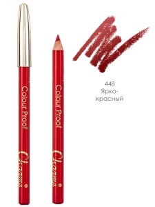 Фотография Charme Карандаш для губ • Colour Proof • CH/P/L-448 • Ярко-красный