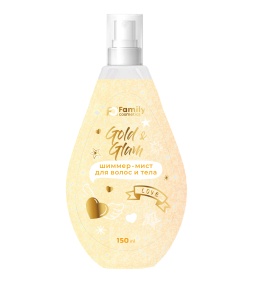 VILSEN Шиммер-Мист для волос и тела GOLD & GLAM, 150мл, арт. SM-3002