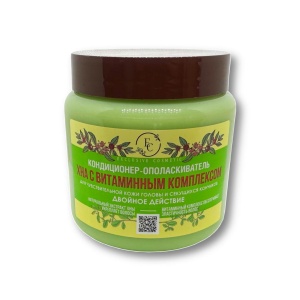 Фотография Эксклюзив-косметик Кондиционер-ополаскиватель • ХНА С ВИТАМИННЫМ КОМПЛЕКСОМ • 500гр