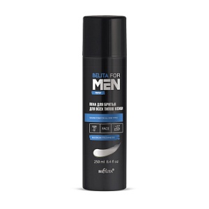 Фотография Белита Пена для бритья • Для всех типов кожи • For Men • 250мл