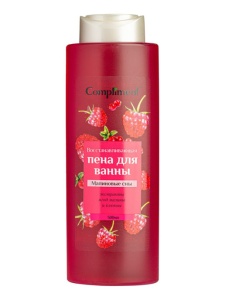 Фотография Compliment Пена для ванны • Восстанавливающая • Малиновые сны • 500мл • арт.643812