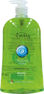 Фотография Romax Мыло Жидкое • Ледяной Лайм • 1000гр
