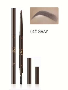 NV-807-4 Карандаш для бровей механический со щёточкой ГРАФИТ