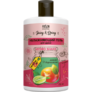 Фотография Family Cosmetics Juicy & Spicy Гель для душа УВЛАЖНЯЮЩИЙ "Манго и Бергамот" • 700мл • арт. FJS-10171