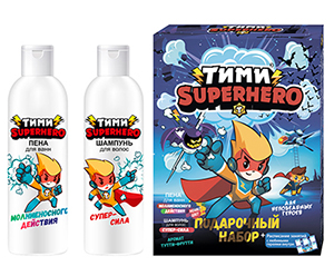 Compliment ПН №1183 ТИМИ Superhero  Тутти-Фрутти (Ш-нь 200мл +Пена200мл.+Расписание ) арт.647735