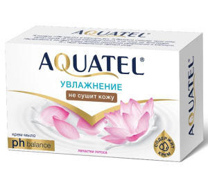 ВЕСНА AQUATEL Крем-Мыло 90гр Лепестки Лотоса, арт.6231