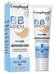 Фотография Compliment ВВ-крем натурально-бежевый • 35мл. •  арт.916424