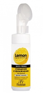 Фотография Флоресан Мусс-пенка для умывания • Очищение и Увлажнение • Sparkling Lemon • 170мл • арт.Ф-352