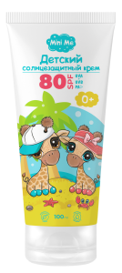 FAMILY COSMETICS Mini Me Защита от солнца Детский солнцезащитный крем 0+ SPF 80+, 100мл, арт.ММS-812