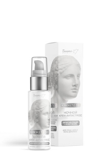 Белита-М серия K-W.H.I.T.E 3:0 Ночной крем-антистресс для лица, шеи и зоны декольте ДЕПИГМЕНТАЦИЯ +