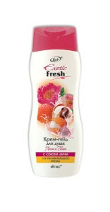 Фотография Витекс EXOTIC • FRESH Крем-гель для душа ЛИЧИ И ПИОН 500мл, код 01 68