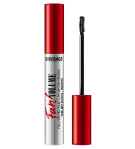 Фотография LuxVisage Тушь для ресниц • Пышные ресницы с эффектом объёма • Чёрная • Fan! Volume • 8гр • Арт.К186