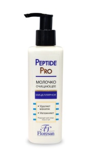 Фотография  Floresan Peptide PRO Молочко Очищающее Мицеллярное, 250мл арт.Ф-387