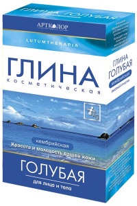 АртКолор LUTUMTHERAPIA Глина ГОЛУБАЯ  косм. КЕМБРИЙСКАЯ 100г/24шт арт.50039