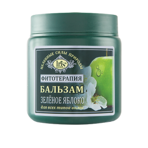 Фотография Iris Фитотерапия • БАЛЬЗАМ для волос ЗЕЛЁНОЕ ЯБЛОКО • 500мл