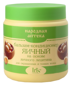 Iris Народная аптека Бальзам яичный для окрашенных волос 500мл