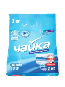 СОНЦА ЧАЙКА Порошок ручная стирка 2кг.СВЕЖИЙ ВЕТЕР Универсальный