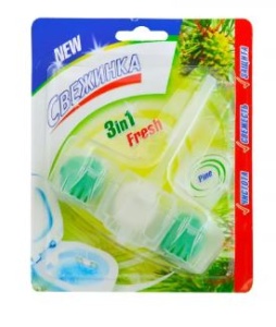 Фотография Свежинка Освежитель WС • С Гелевой Вставкой • Pine • 40гр