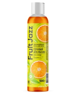 Белита-М FRUIT JAZZ  Увлажняющая Пена для ванн СОЧНЫЙ АПЕЛЬСИН 500г
