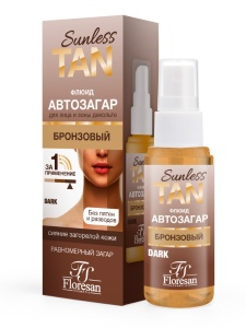 Фотография  Флоресан Sunless Tan Флюид Автозагар Бронзовый, 50 мл арт.Ф-806