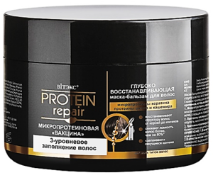 ВИТЭКС PROTEIN REPAIR Микропротеиновая вакцина МАСКА-БАЛЬЗАМ д/волос глубоко востанавливающая 300 мл