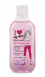 Флоресан I love my skin ЛОСЬОН-ТОНИК витаминный, 300мл/8шт, арт.Ф-499