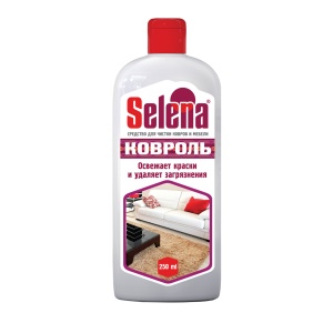 Фотография Selena Средство для чистки ковров и мягкой мебели • Ковроль • 250мл • арт.МО-02