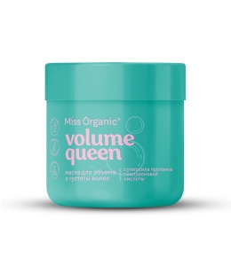 Фотография Global Bio Cosmetic Маска для объема и густоты волос • Volume Queen • Miss Organic • 140мл • Арт.GB-8353