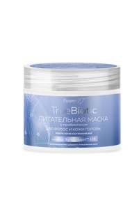 Белита-М TrueBiotic Питательная МАСКА с пробиотиком д/волос и кожи головы, 250г/8шт