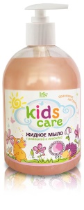 Фотография Iris Kids Care • Детское жидкое мыло с РОМАШКОЙ и ЛАВАНДОЙ • 500мл