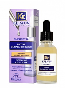 Фотография Флоресан Сыворотка против выпадения волос • Keratin-Complex • 30мл • арт.Ф-726