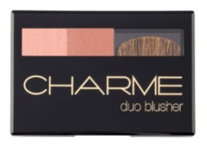 Фотография Charme Румяна двухцветные • Duo Blusher • CH/B2-05 • Сливочный персик