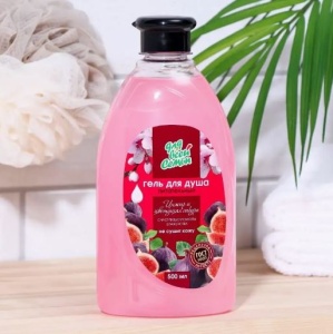 Фотография  РЕНЕССАНС КОСМЕТИК Для всей семьи Гель для душа "ИНЖИР и ЦВЕТУЩАЯ САКУРА" 500мл 
