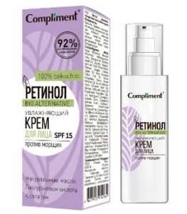 Compliment Ретинол Крем для лица Увлажняющий против морщин, 50мл  арт.914864