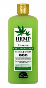 Фотография Флоресан Hempl Шампунь Бессульфатный • Против выпадения • 400мл • арт.Ф-515