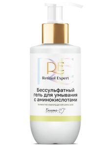 Фотография  Белита-М RETINOL EXPERT Гель для умывания бессульфатный с аминокислотами, 250 г