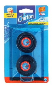 Фотография Chirton Чистящие таблетки для унитаза • 2х50гр • Морской Прибой