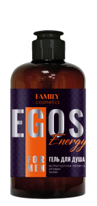 FAMILY COSMETICS EGOS for men Гель для душа ENERGY, 470мл арт.EGOS-22