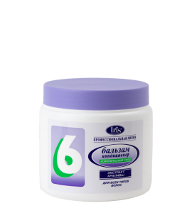 Iris Профессиональный Бальзам №6 Комплексный уход с экстрактом Крапивы для всех типов волос 500мл