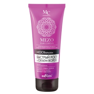 Фотография Белита MEZOhair • МезоБальзам БЫСТРЫЙ РОСТ и ОБЪЁМ ВОЛОС • 200мл
