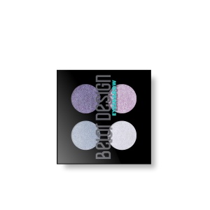 BelorDesign Тени компактные Delicate 4-х цветная сборка №43 синяя 5,1 г