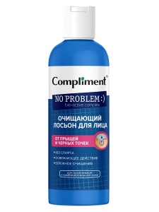 Фотография Compliment No problem Лосьон для лица ОЧИЩАЮЩИЙ 200мл • арт.914957
