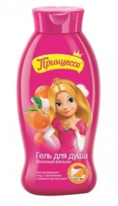 Фотография Принцесса Гель для душа • Детский • Молочный Апельсин • 400мл