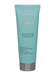 Фотография Liv Delano Glow UP • Маска для лица ТОНИЗИРУЮЩАЯ с витамином С • 70г