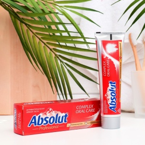 Фотография ПКК Весна Зубная паста • Профилактическая • Антибактериальная • Absolut Professional • Complex Oral Care • 110г • Арт.8112/6